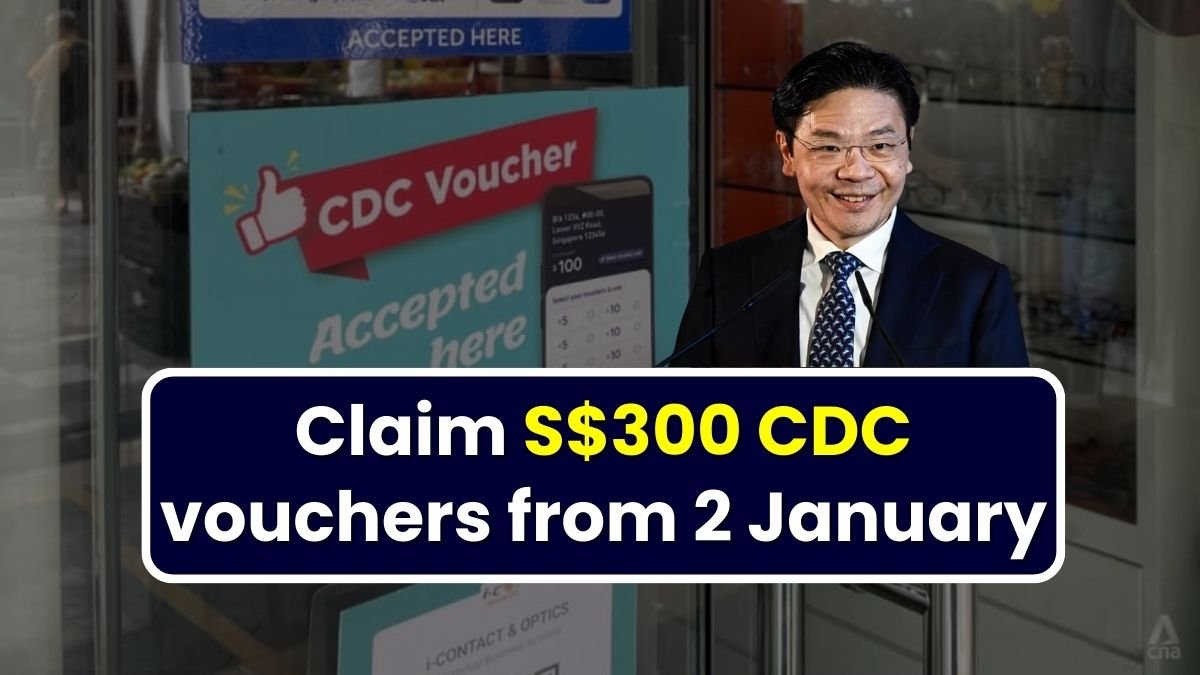 S$300 CDC Vouchers in Singapore